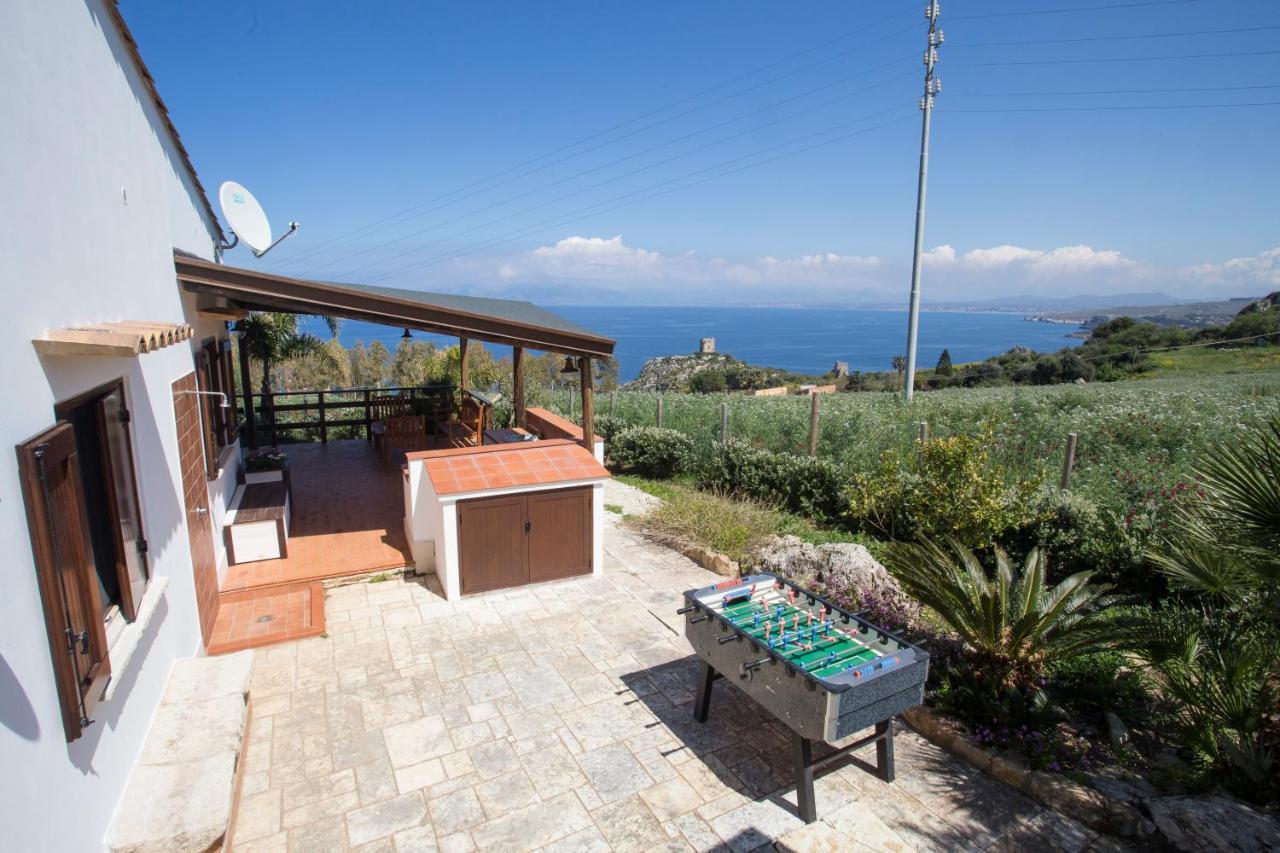 Villa Valmar Scopello Castellammare del Golfo Buitenkant foto
