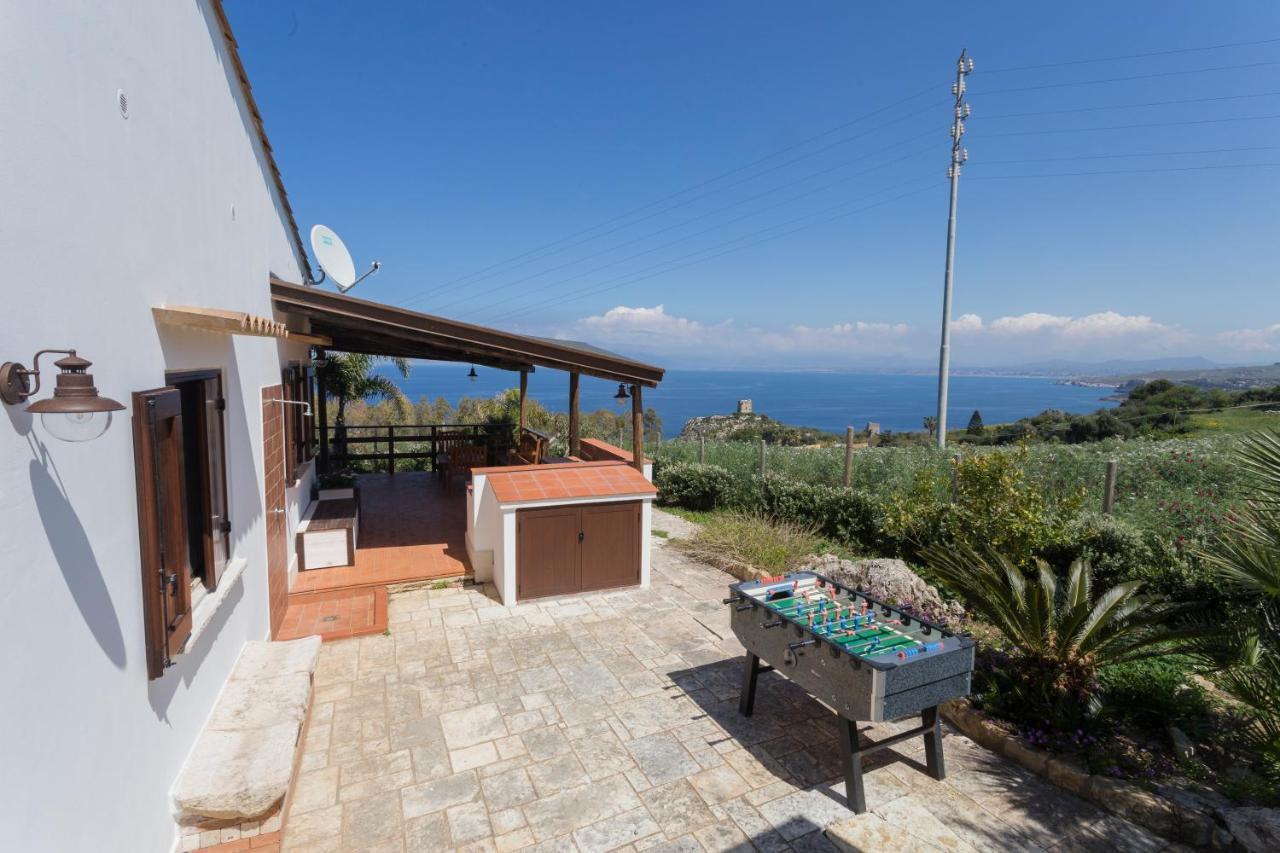 Villa Valmar Scopello Castellammare del Golfo Buitenkant foto